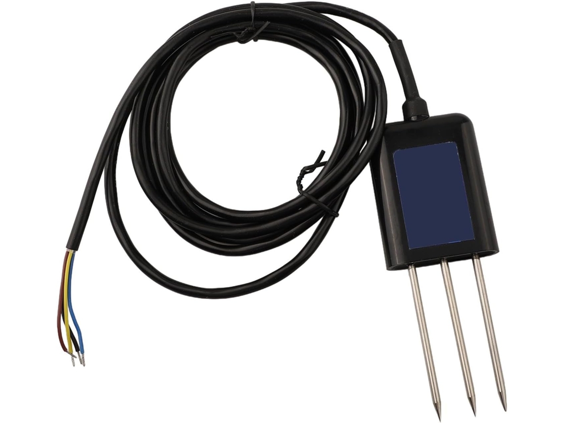 Sensor De Solo Ip68 Para Rs485 Detecção Umidade, Temperatura, Ph E Condutividade Alta Precisão, Ideal Fazendas