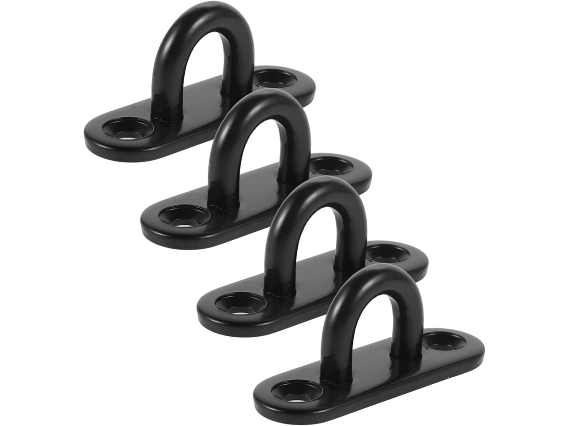 Conjunto De 4 Ganchos Teto Em Aço Inoxidável, Parede Reforçados, Para