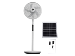 Ventilador Solar De Chão E Mesa Laxiscreed, Oscilante, Silencioso E Com Várias Velocidades Para O Seu Espaço