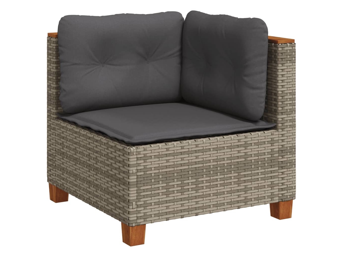 Garden Sofa, Garden Sofas Vidaxl Cinzeto Rattan / Vime (n/a)