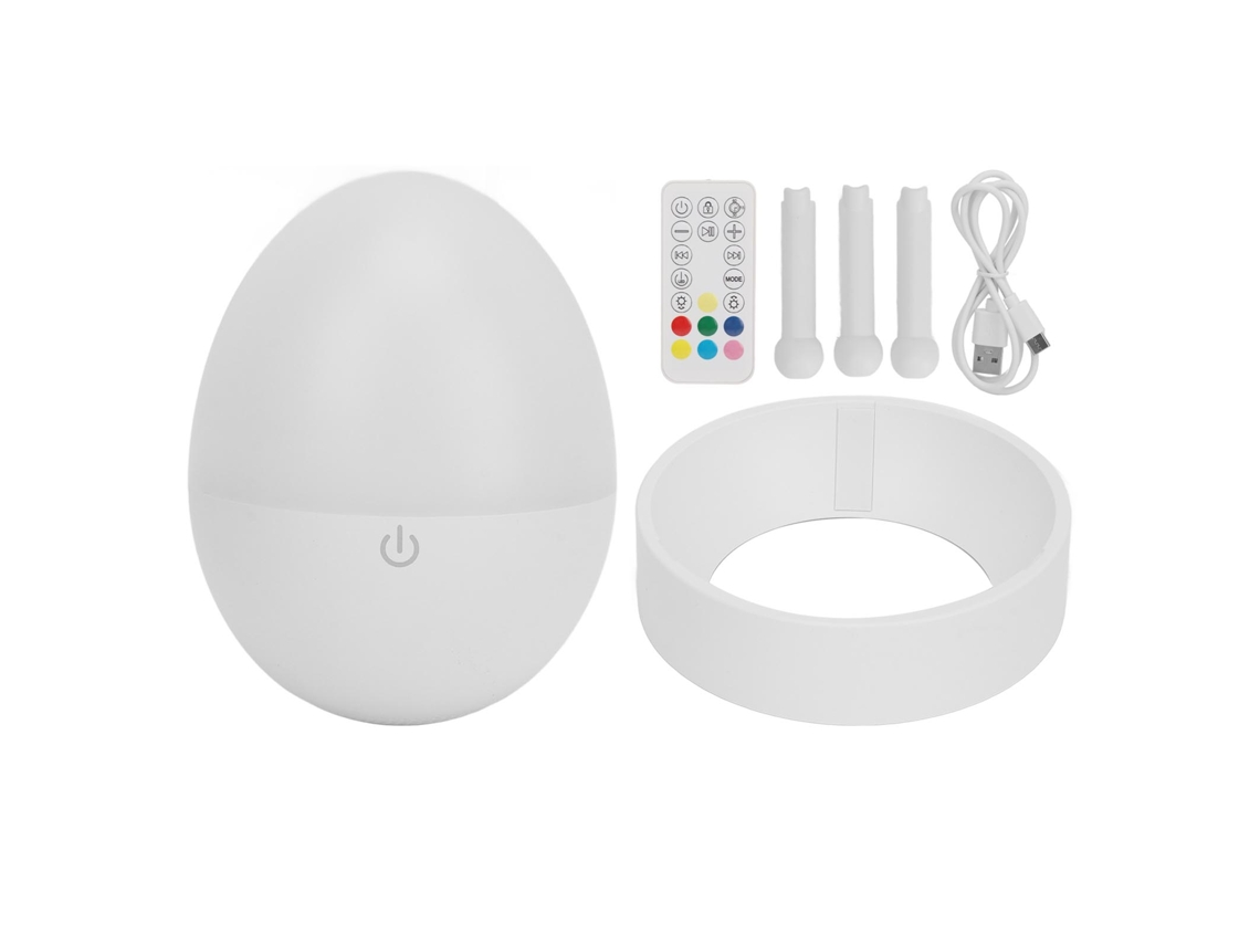 Rebe-máquina De Ruído Branco Para Dormir Com Luz Colorida Inteligente, Controle Remoto E 20 Sons De Repouso