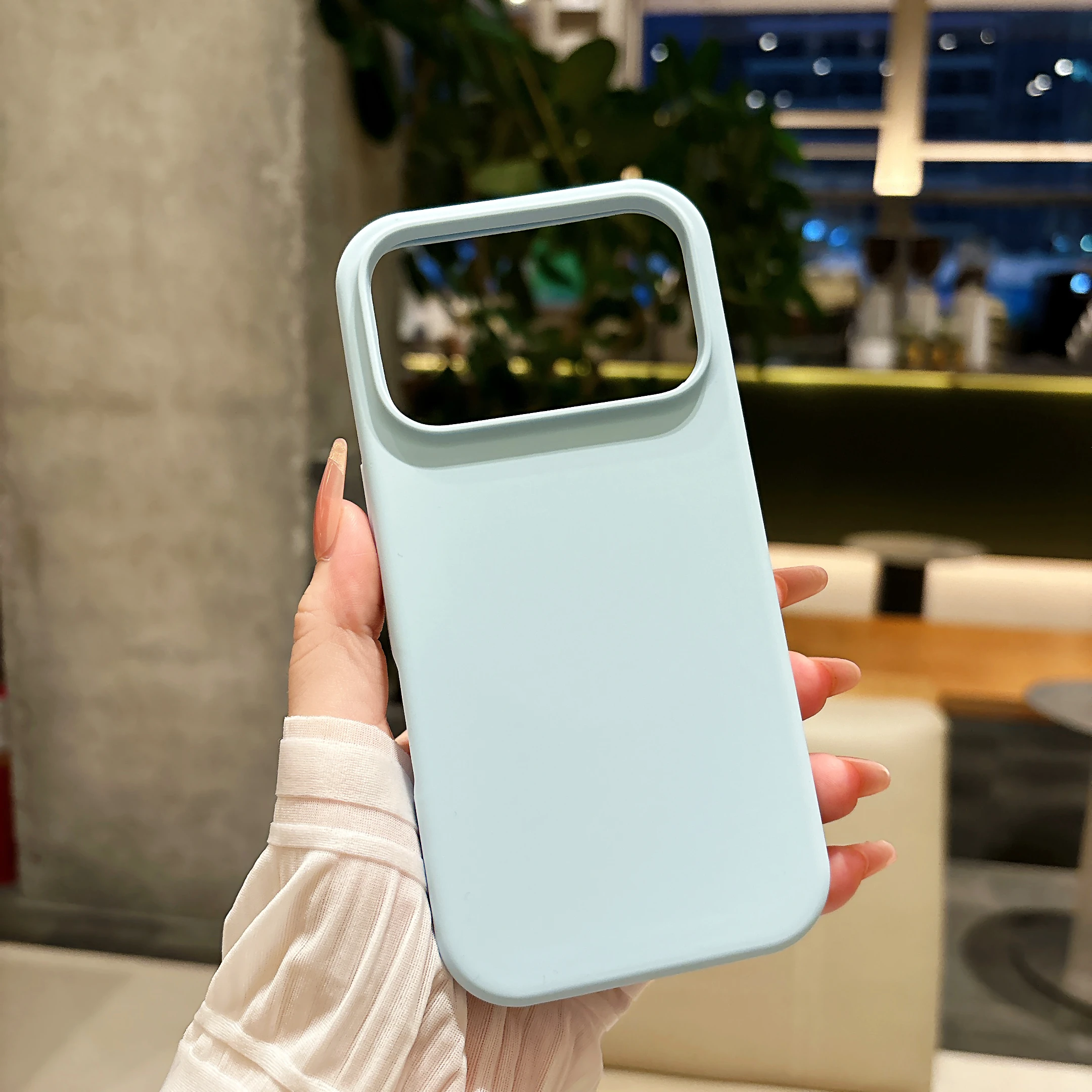 Capa Protetora Oficial Magsafe Em Silicone Líquido Para Iphone 14 Pro Max (azul).