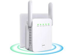 Repetidor Wifi Amplificador De Sinal Até 9.800 Pés Quadrados, Banda Dupla Yizhood