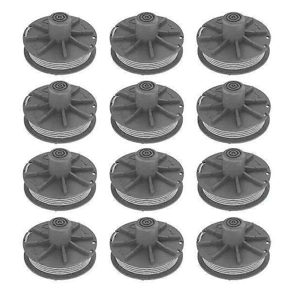 Kit com 6 Carretéis de Fio para Aparador de Grama AQUAFORGE