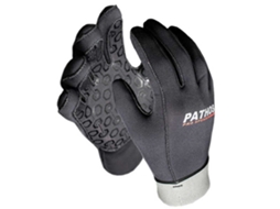 Luvas 3 Mm Metalite Preto Mpathos