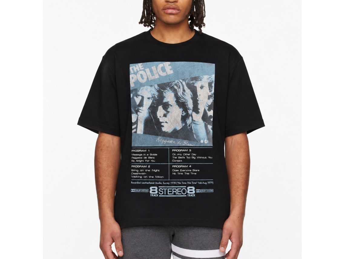 The Police Reggatta 8 Track T-shirt Classic Unisex Adults Size:xxxl