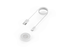 Carregador portátil para relógio inteligente Huawei Honor Watch GS Pro com carregador dividido e cabo de carregamento USB, comprimento 1 m, Hengrongshen (preto)