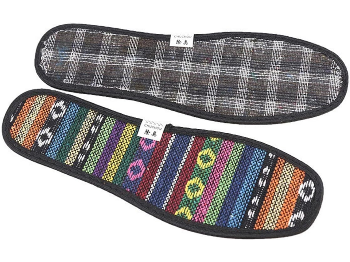 3 Pares De Palmilhas Bordadas À Mão, Palmilhas Esportivas De Bambu, Palmilhas Respiráveis Para Calçados, Cuidados Com Os