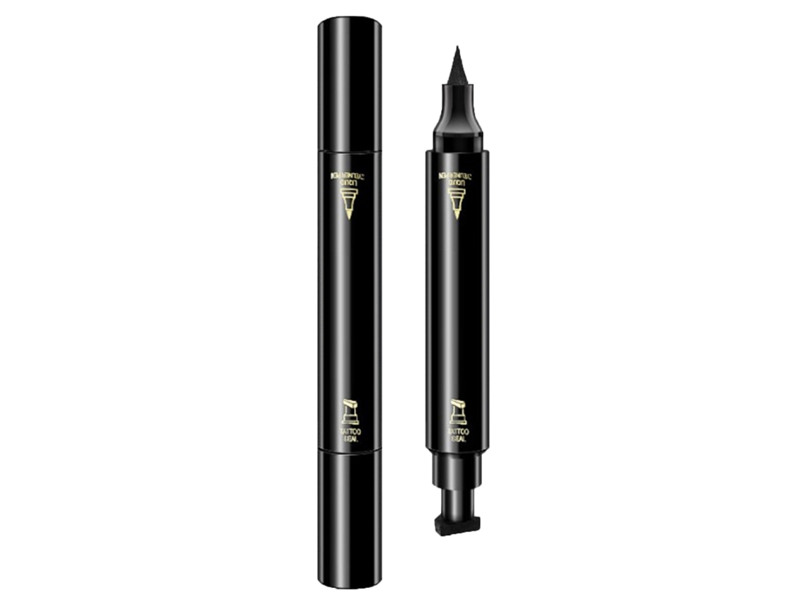 Lápiz De Eyeliner Tinta Doble Cabeza Impermeable Para Mujeres