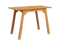 Mesa de Jantar P/ Jardim VIDAXL Madeira de Acácia Maciça 110X56X75 Cm