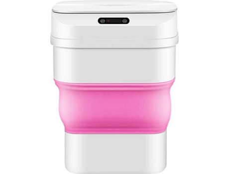 Caixote do Lixo BIWOND Waste Fold (Rosa - 17.5 L)