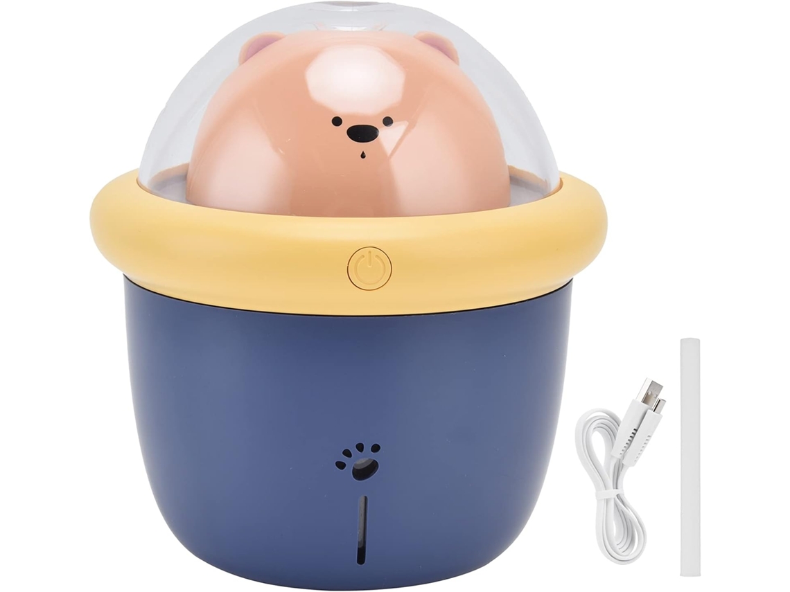 Umidificador De Mesa Inteligente 200ml Com Design Fofo Animal Estimação