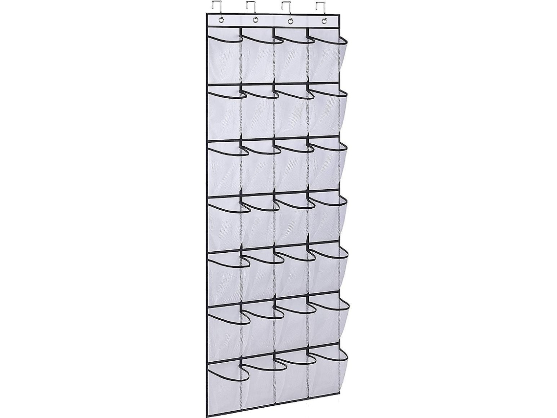 Lurelia Gancho Organizador, 4 Unid., Para Porta, Para Toalhas E Roupas, 55 X 170 Cm, Branco