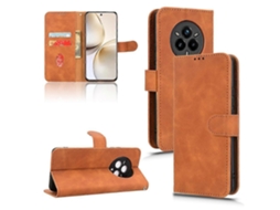 Capa De Celular De Couro Com Flip Magnético Skin Feel
