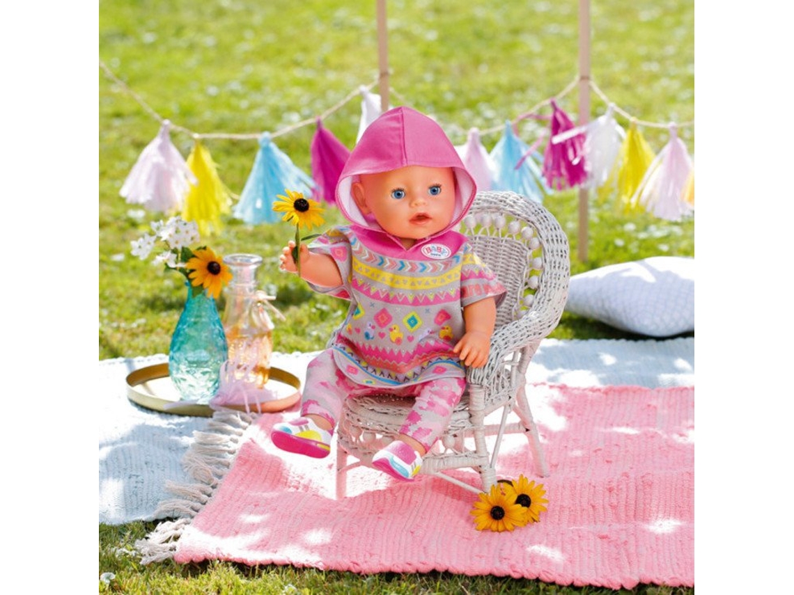 Conjunto de roupa de boneca ZAPF Poncho