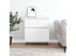 Vidaxl Aparador 60x35x70 Cm Derivados De Madeira Branco