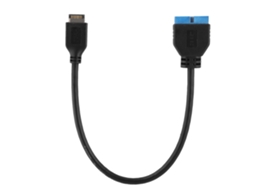 Cabo Conversor De Placa-mãe Usb 3.1 Tipo E Para Usb 3.0 Idc 20 Pinos 27cm
