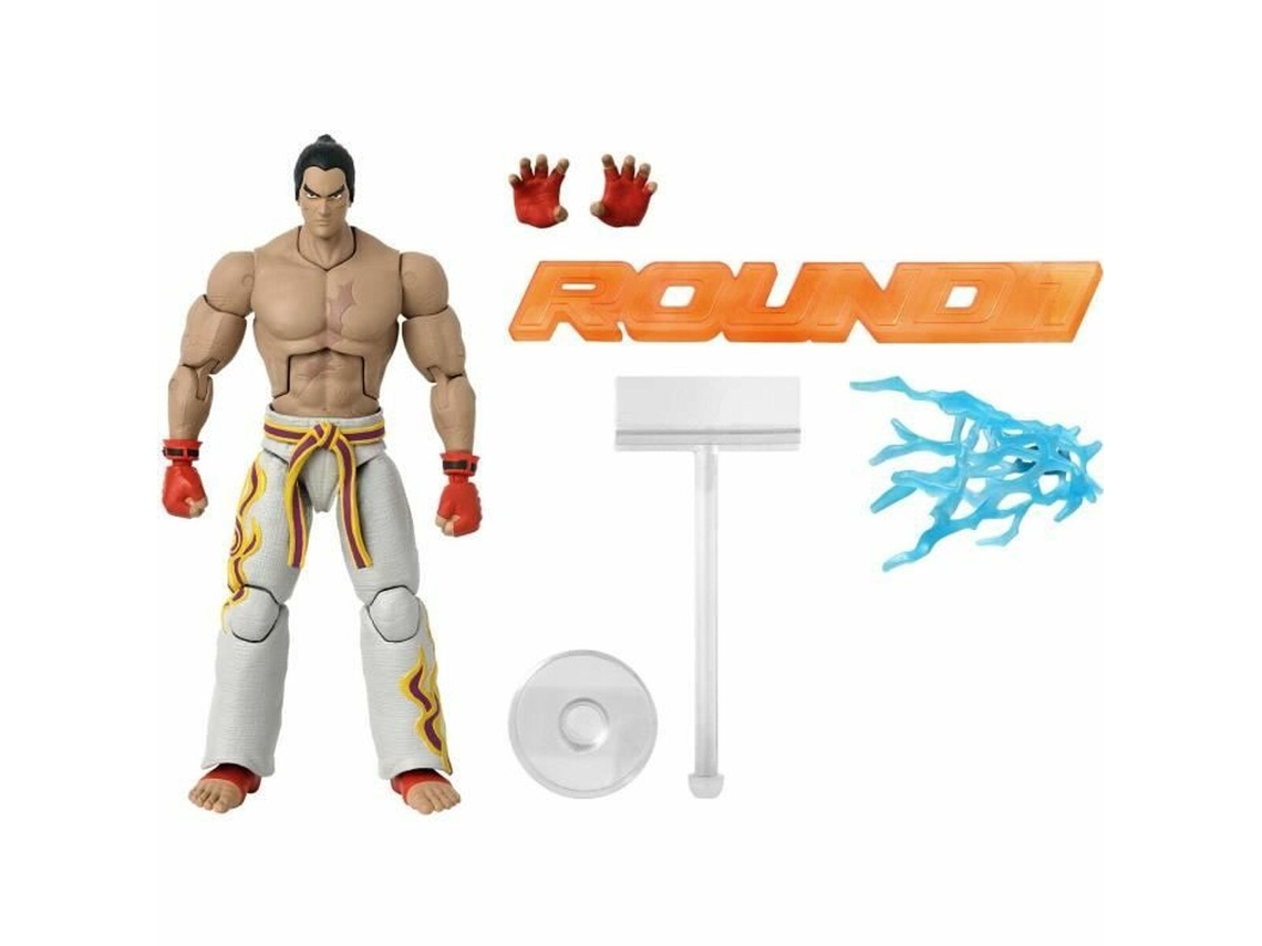 Figuras de Ação BANDAI Tekken Kazuya Mishima 17 cm