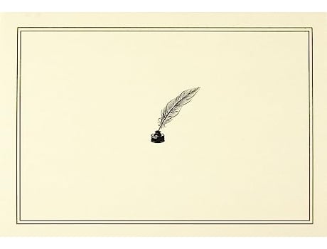 Livro Note Card Quill Pen Ink de Peter Pauper Press (Inglês)