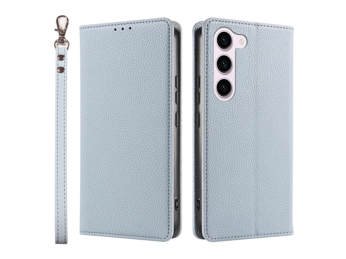 Cordão Compatível Com Capas Magnéticas De Celular Samsungazul Claro - S26 Edge