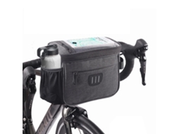 Bolsa Para Guiador De Bicicleta C/ Alça Ombro, Cesta Frontal C/ Suporte Telefone P/ Telefone Até 6,8