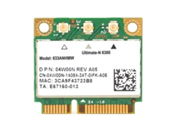 Placa de rede (banda dupla 2,4/5 GHz, 450 Mbps)