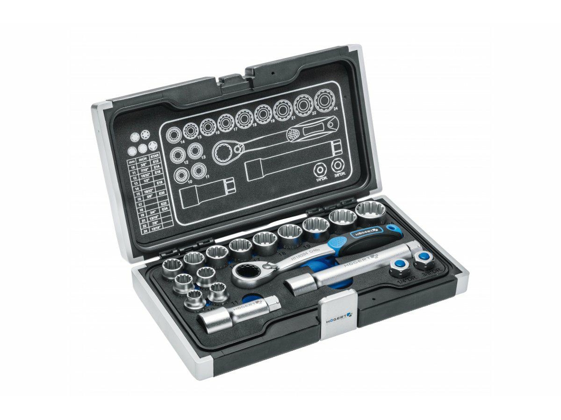 Conjunto de catracas Hogert Through-The-Wrench