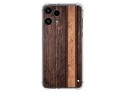 Capa Tumundosmartphone De Silicone À Prova De Choque Para Nothing Phone 3a Lite 5g Com Estampa De Madeira 05 Desenhos