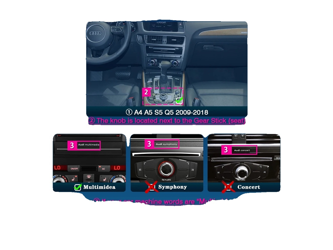 Interface Carplay, Conectividade Com Smartphone, Qualidade De Áudio Aprimorada, Para Mmi 3g