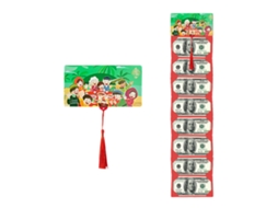 Envelopes Verde Malaysia Dobrável Vermelho com 8 Compartimentos para Cartões LAXISCREED