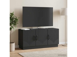 Vidaxl Gabinete Para Tv Preto 99 X 34,5 X 47 Cm Derivados De Madeira