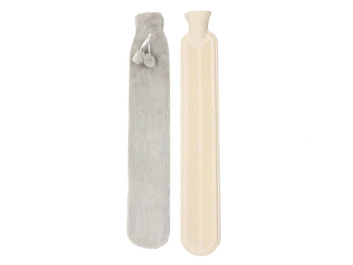 Garrafa De Água Extra Longa De 1 Litro Com Capa De Pele Para Aquecimento Corporal AQUAFORGE