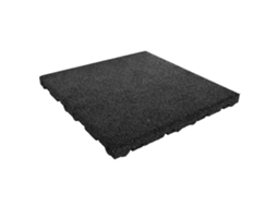 Telha de Borracha 110 Mm 50 X 50 Cm Preto IVOL