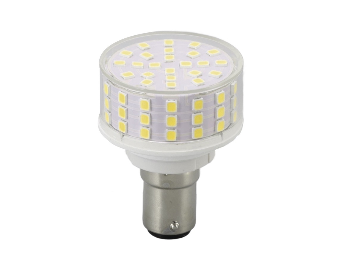 Lâmpada de milho LED B15 10W, 1000lm, sem piscamento, luz branca, econômica | S/MARCA