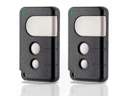 Pacote com 2 Controles Remotos Universais para Abridores de Portas de Garagem da Motorlift Systems TAISHENGDA