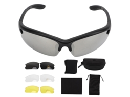 Óculos De Proteção Laxiscreed Para Caça Com Lentes Antirrisco E Proteção Uv