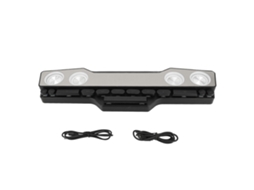 Altifalante Bluetooth com luz RGB, design em forma de teclado | EOOCOO