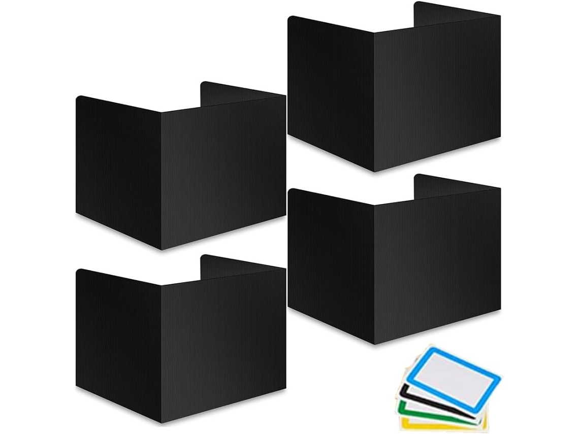 Divisórias de Mesa para Estudantes Baldes de Plástico para Aprendizagem SFUSHOS
