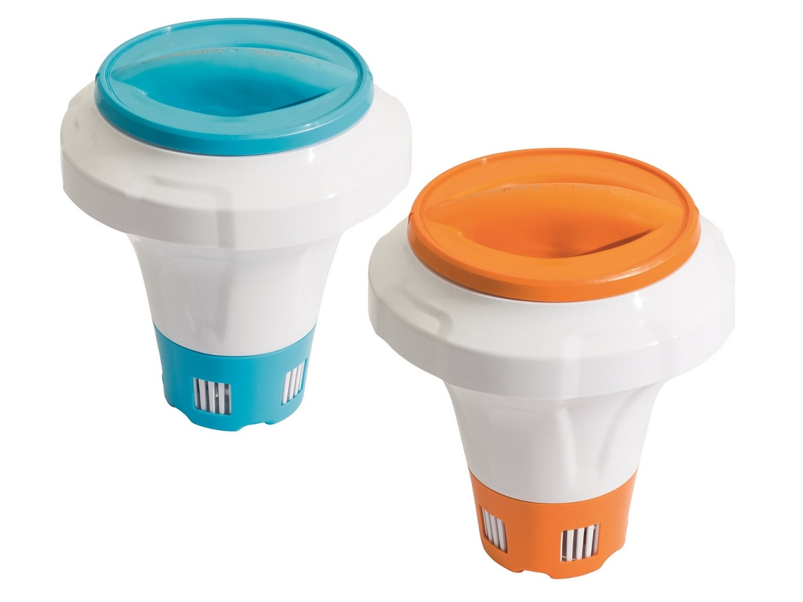 Dispensador Grande De Produtos Químicos Para Piscinas Laranja Bestway 58474