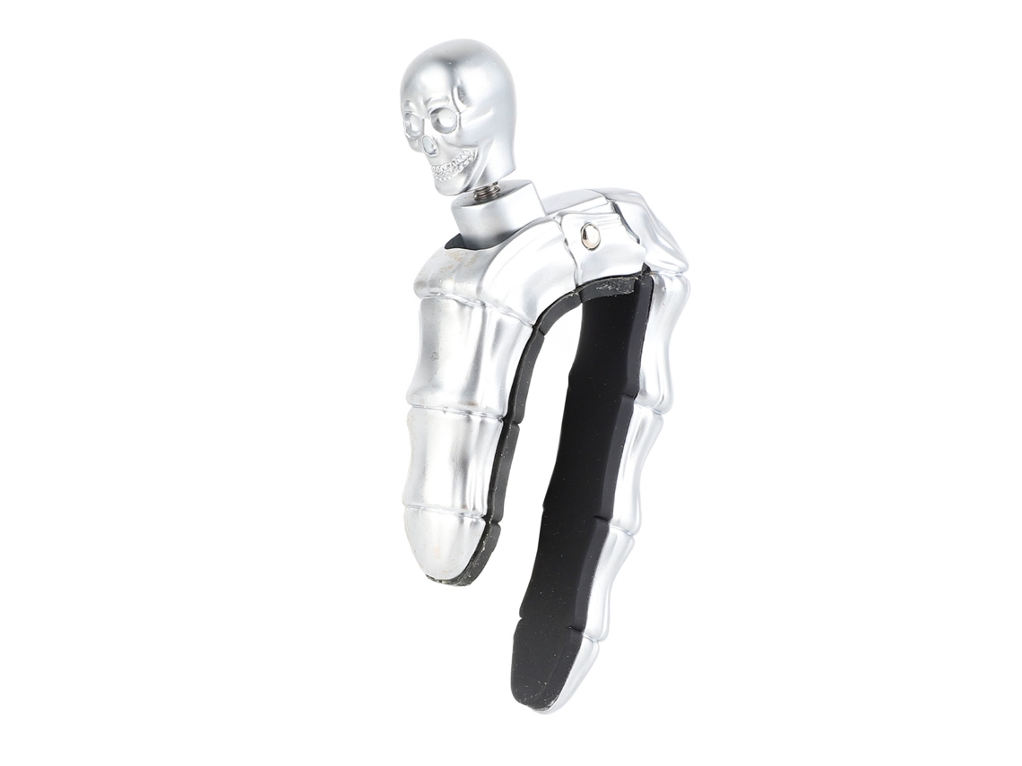 Capotraste Em Formato De Caveira Para Violão Clássico, Elétrico E Acústico, Em Metal, Para Ukulele, Prata. Aquaforge