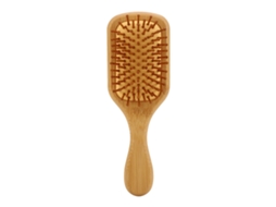 Cepillo de pelo de bambú Vante para mujer con cerdas naturales y función de masaje