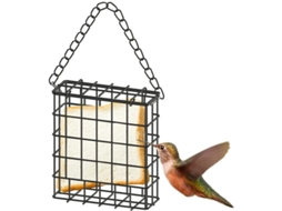 Alimentador Para Pájaros De Bolas De Grasa, Hanging Metal, Duradero, Para Carboneros Y Pájaros Silvestres