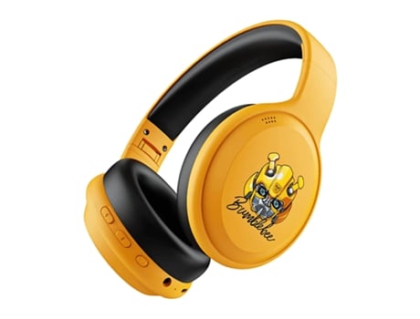 Auriculares Tf TRANSFORMER Bluetooth Amarelo