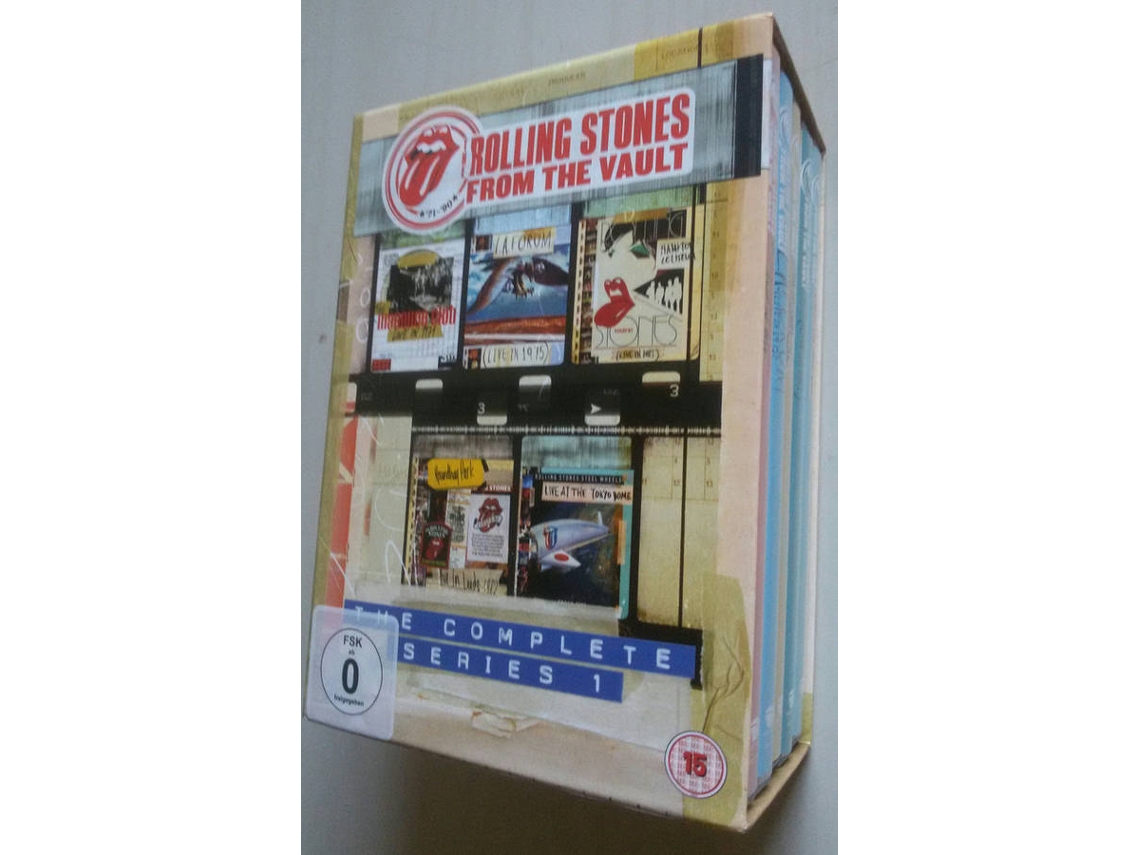 Box Set DVD Rolling Stones From The Vault, The Complete Series 1