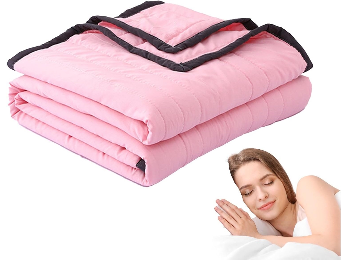 Manta Respirável de Verão Refrescante e Leve, Tecido, Conforto Que Absorve a Umidade, Material Macio CHABERLU