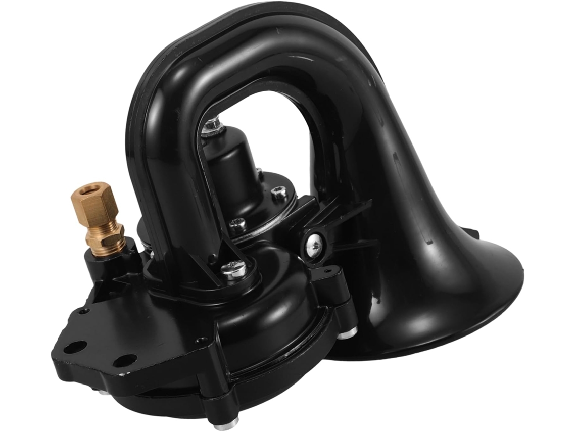 Buzina elétrica para carro, 12V/24V, potente e com som super alto, lâmina de plástico.