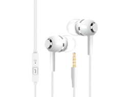 Fones De Ouvido Intra-auriculares Com Fio E Microfone.