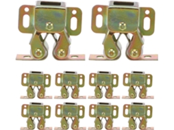 Conjunto de 20 portas duplas com roldanas para portas de armário e