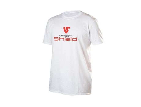 T-Shirt Unissexo para Desporto UNDER SHIELD Us Branco (M)