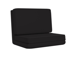 Floor Chair, Floor Chairs Vidaxl Preto Couro Artificial